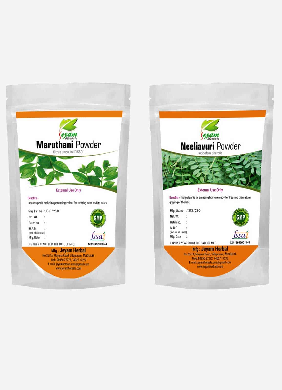 Neeli Avuri and Henna Powder