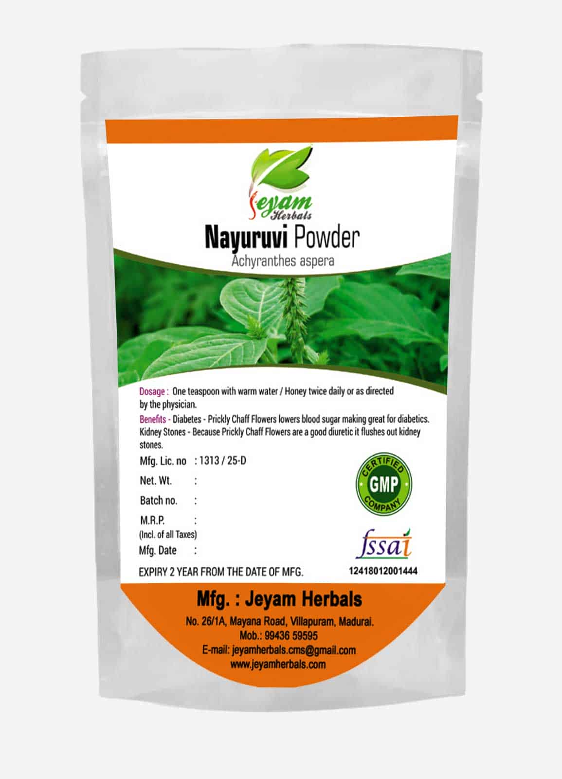 Nayuruvi Powder