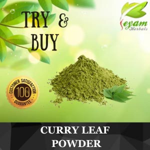 Curry leaf powder | Murraya Koenigii | Karuveppilai leaves powder